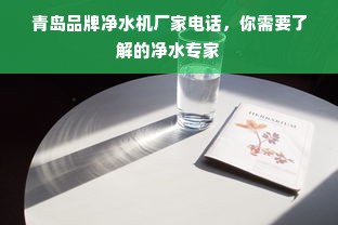 青岛品牌净水机厂家电话，你需要了解的净水专家