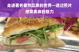 走进著名餐饮品牌的世界—透过照片感受美食的魅力