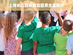 上海幼儿园早教加盟费全面解析
