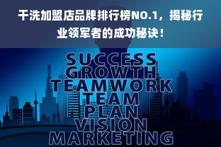 干洗加盟店品牌排行榜NO.1，揭秘行业领军者的成功秘诀！
