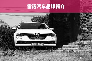 雷诺汽车品牌简介