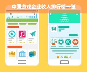 中国游戏企业收入排行榜一览