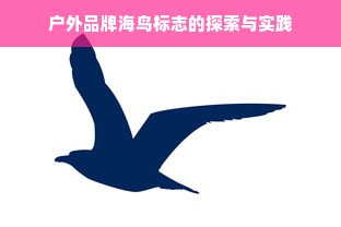 户外品牌海鸟标志的探索与实践