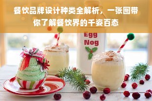 餐饮品牌设计种类全解析，一张图带你了解餐饮界的千姿百态