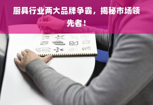 厨具行业两大品牌争霸，揭秘市场领先者！