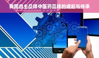 我国自主品牌中医药品牌的崛起与传承
