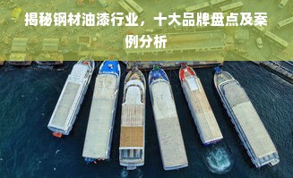 揭秘钢材油漆行业，十大品牌盘点及案例分析