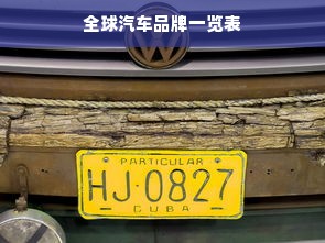 全球汽车品牌一览表