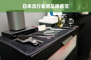 日本流行家居品牌概览
