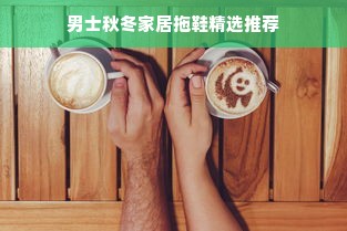 男士秋冬家居拖鞋精选推荐