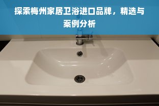 探索梅州家居卫浴进口品牌，精选与案例分析