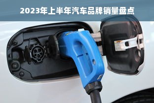 2023年上半年汽车品牌销量盘点