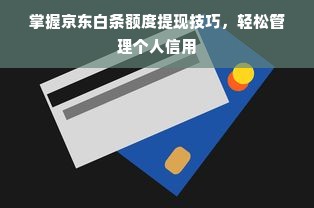 掌握京东白条额度提现技巧，轻松管理个人信用