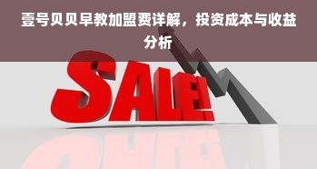 壹号贝贝早教加盟费详解，投资成本与收益分析