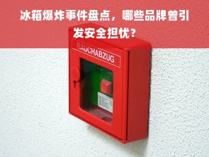 冰箱爆炸事件盘点，哪些品牌曾引发安全担忧？