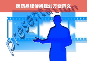 医药品牌传播规划方案范文