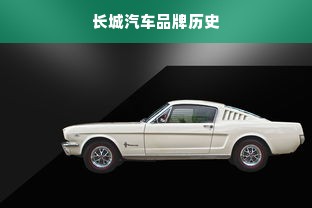 长城汽车品牌历史