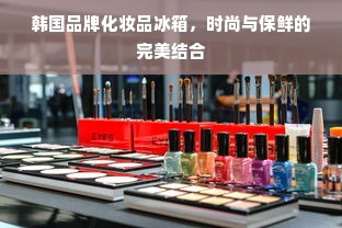 韩国品牌化妆品冰箱，时尚与保鲜的完美结合