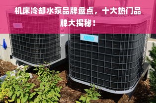机床冷却水泵品牌盘点，十大热门品牌大揭秘！
