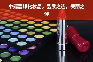 中端品牌化妆品，品质之选，美丽之伴
