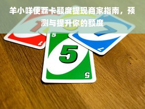 羊小咩便荔卡额度提现商家指南，预测与提升你的额度