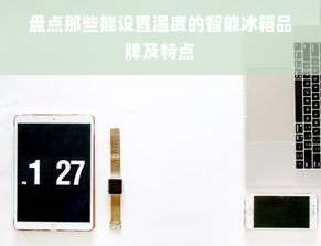 盘点那些能设置温度的智能冰箱品牌及特点