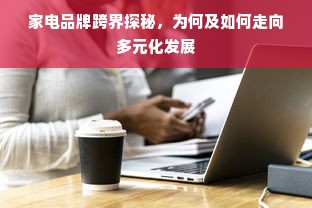家电品牌跨界探秘，为何及如何走向多元化发展
