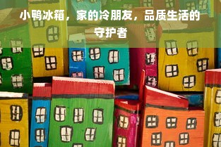 小鸭冰箱，家的冷朋友，品质生活的守护者
