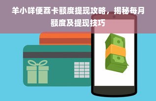 羊小咩便荔卡额度提现攻略，揭秘每月额度及提现技巧