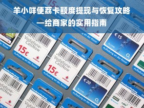 羊小咩便荔卡额度提现与恢复攻略—给商家的实用指南