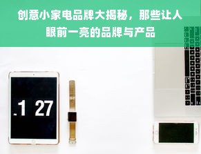 创意小家电品牌大揭秘，那些让人眼前一亮的品牌与产品