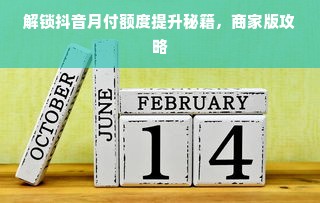 解锁抖音月付额度提升秘籍，商家版攻略