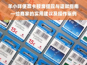 羊小咩便荔卡额度提现与退款指南—给商家的实用建议及操作案例
