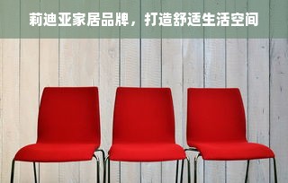 莉迪亚家居品牌，打造舒适生活空间