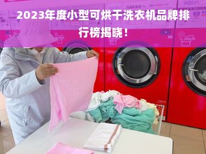 2023年度小型可烘干洗衣机品牌排行榜揭晓！