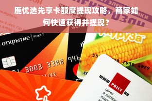 鹿优选先享卡额度提现攻略，商家如何快速获得并提现？