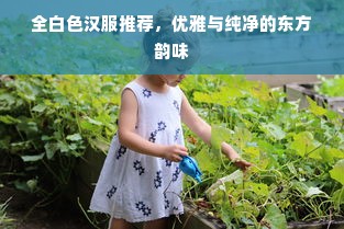 全白色汉服推荐，优雅与纯净的东方韵味