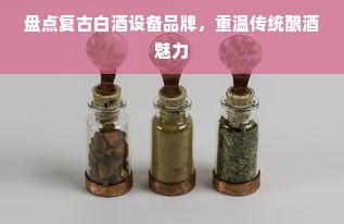 盘点复古白酒设备品牌，重温传统酿酒魅力
