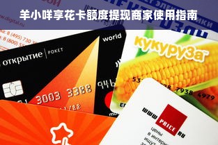 羊小咩享花卡额度提现商家使用指南