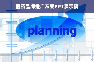医药品牌推广方案PPT演示稿