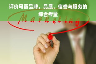 评价母婴品牌，品质、信誉与服务的综合考量