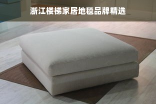 浙江楼梯家居地毯品牌精选