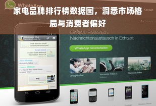 家电品牌排行榜数据图，洞悉市场格局与消费者偏好