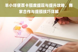 羊小咩便荔卡额度攻略，如何巧妙套现1600元？