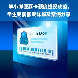 羊小咩便荔卡额度提现攻略，学生专属额度详解及案例分享