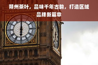 朔州茶叶，品味千年古韵，打造区域品牌新篇章