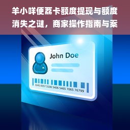 羊小咩便荔卡额度提现与额度消失之谜，商家操作指南与案例分析