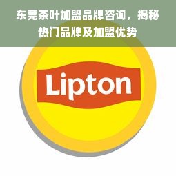 东莞茶叶加盟品牌咨询，揭秘热门品牌及加盟优势