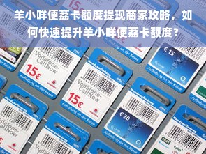 羊小咩便荔卡额度提现商家攻略，如何快速提升羊小咩便荔卡额度？