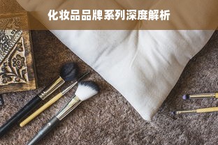 化妆品品牌系列深度解析